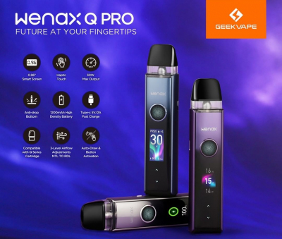 Geek Vape Wenax Q PRO 1200mAh KIT (Twilight Red)
